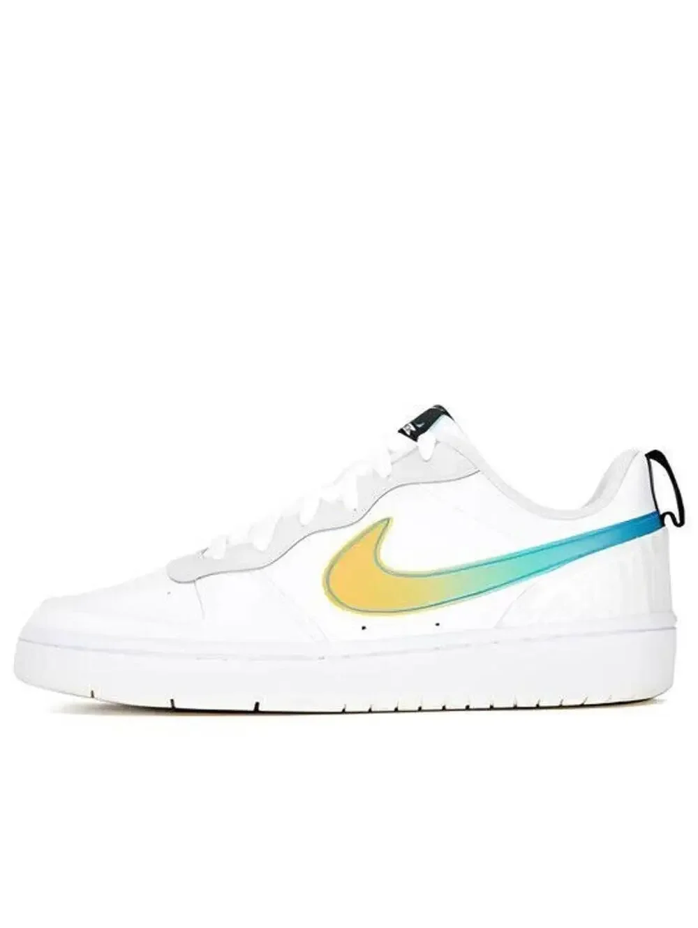 Nike Court Borough Low 2 FJ7692-191 (GS) Big Kids White Low Top Shoes SIZE 6.5